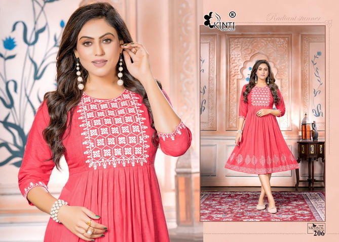 Mentos Vol 2 By Kinti Designer Anarkali Kurtis Catalog